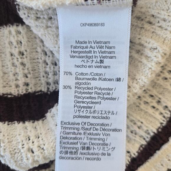 Madewell Crochet-Knit V-Neck Sweater Vest Size S NWT - Picture 6 of 7